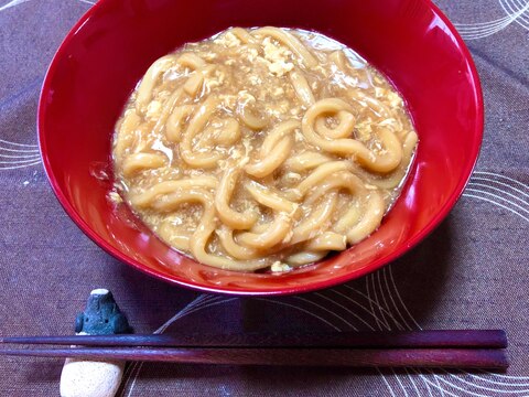 お腹が弱っているときはコレ！たまごあんかけうどん